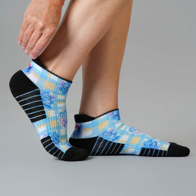 Picnic Flowers Ankle Compression Socks
