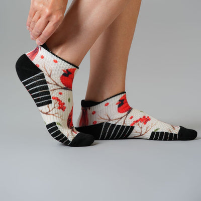 Cardinals Ankle Compression Socks
