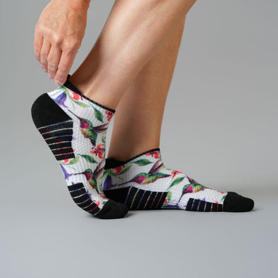 Humming Along Ankle Compression Socks