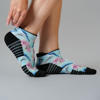 Blue Jays Ankle Compression Socks