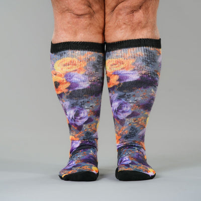 Purple Fantasy EasyStretch™ Socks