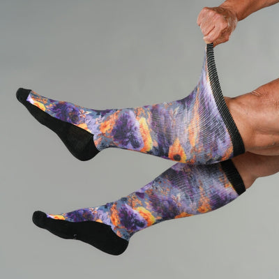 Purple Fantasy EasyStretch™ Socks