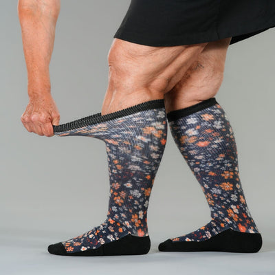 Fall Daisies EasyStretch™ Socks