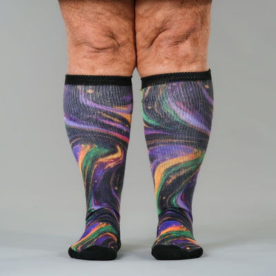 Cosmic Swirl EasyStretch™ Socks