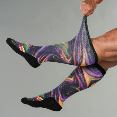 Cosmic Swirl EasyStretch™ Socks