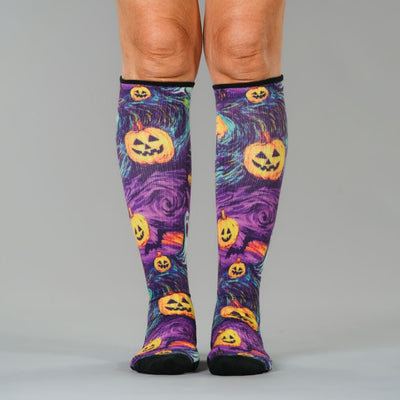 Haunted Night Compression Socks