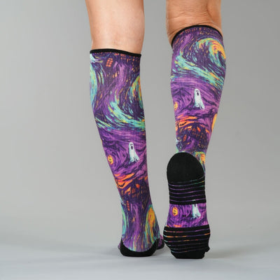 Haunted Night Compression Socks
