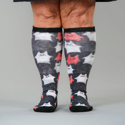 Boo Kitties EasyStretch™ Socks