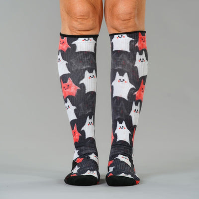 Boo Kitties Compression Socks