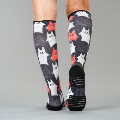 Boo Kitties Compression Socks