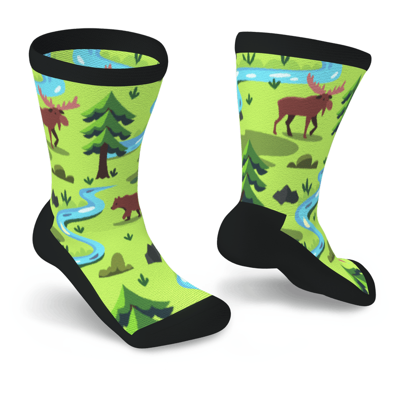 Alaskan Spring Non-Binding Diabetic Socks
