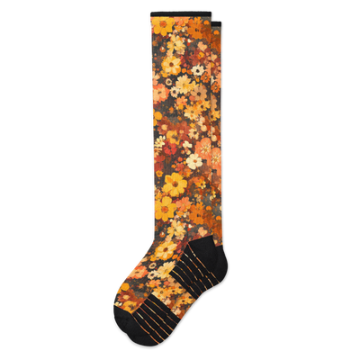 Amber Blooms Compression Socks