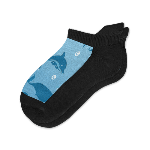 Viasox Deep Sea Ankle Socks front view