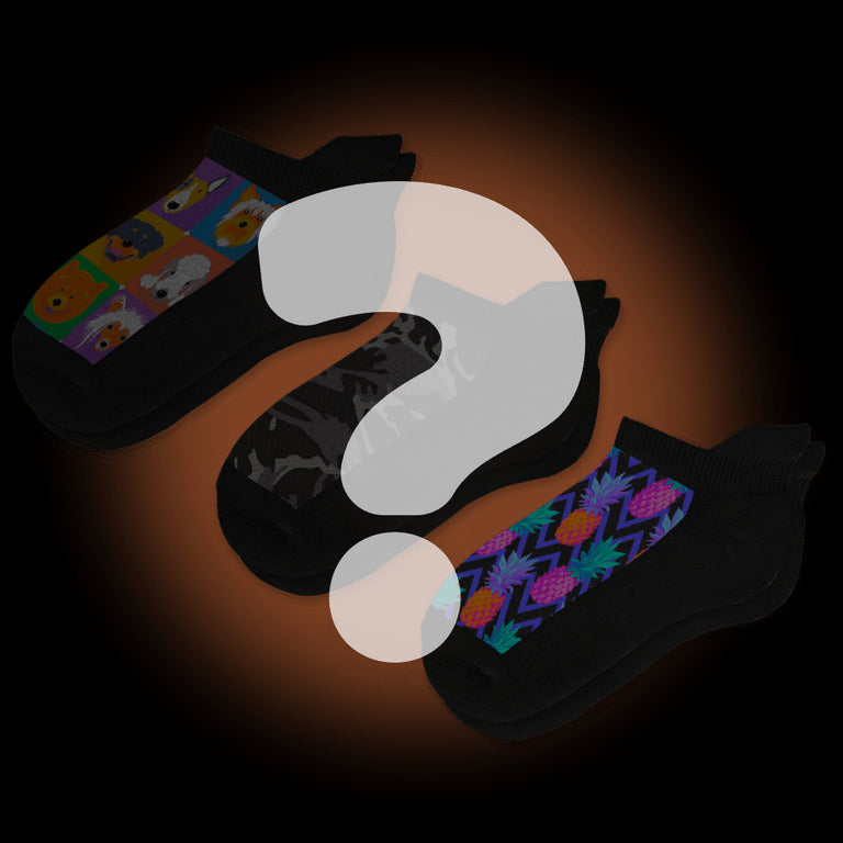 Mystery Ankle Socks Bundle 3-Pack