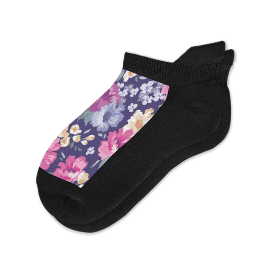 Floral Ankle Socks From Viasox