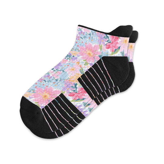 Bouquet Ankle Compression Socks