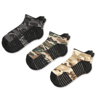 Army Ankle Compression Socks 3-Pack Bundle By Viasox Flat View