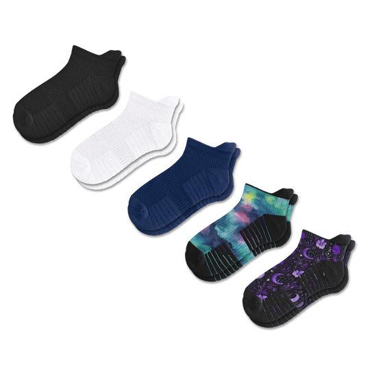 Cosmic Classics Ankle Compression Socks 5-Pack Bundle
