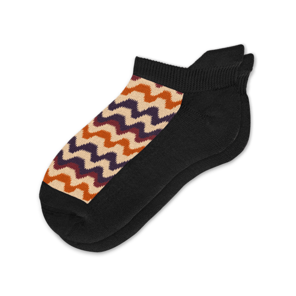 Autumn Waves Ankle Socks