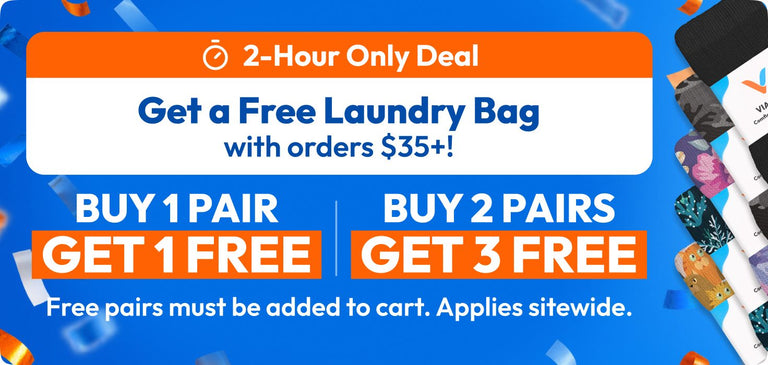 2-Hour Only Deal: free laundry bag with orders $35+, Buy 1 Get 1 Free or Buy 2 Get 3 Free
