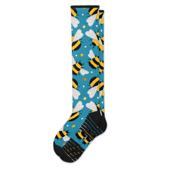 Bee Happy Compression Socks