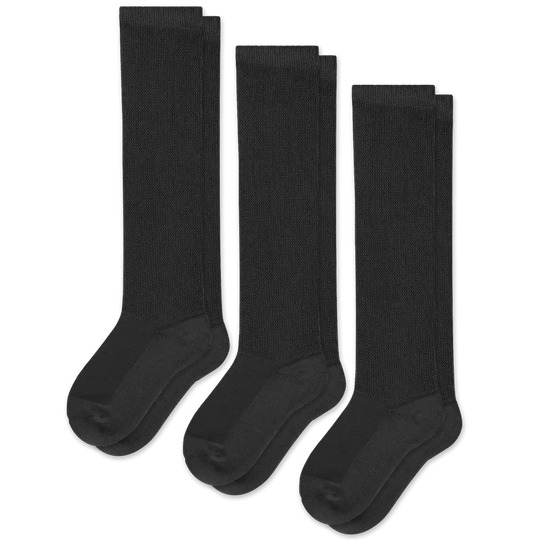 Black EasyStretch™ Socks Bundle 3-Pack