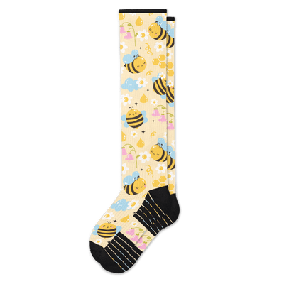 Busy Bee Compression Socks