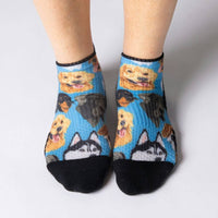 Ruff Life Ankle Compression Socks From Viasox Front View