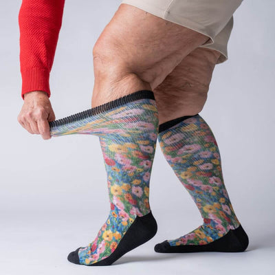 Viasox Wildflower EasyStretch™ Socks alternate view