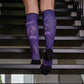 Purple Rain Diabetic Compression Socks