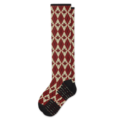 Canadian Argyle Compression Socks
