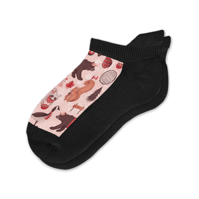 Canadian Critters Ankle Socks