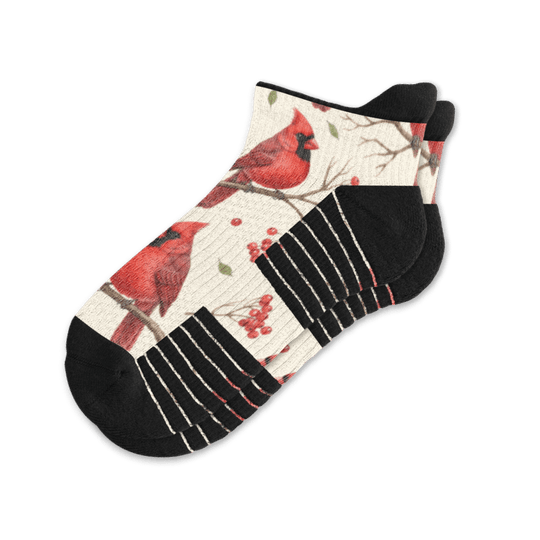 Cardinals Ankle Compression Socks