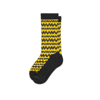 Charlie brown yellow crew socks