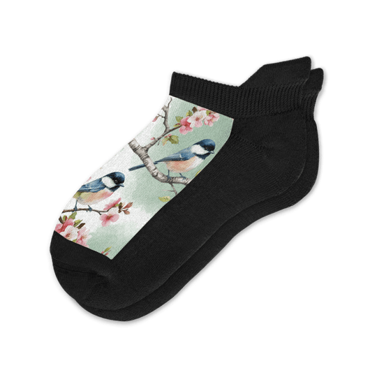 Chickadees Ankle Socks