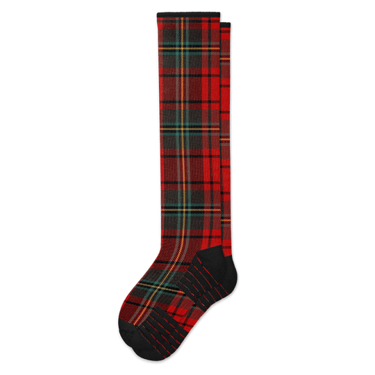 Christmas Plaid Compression Socks