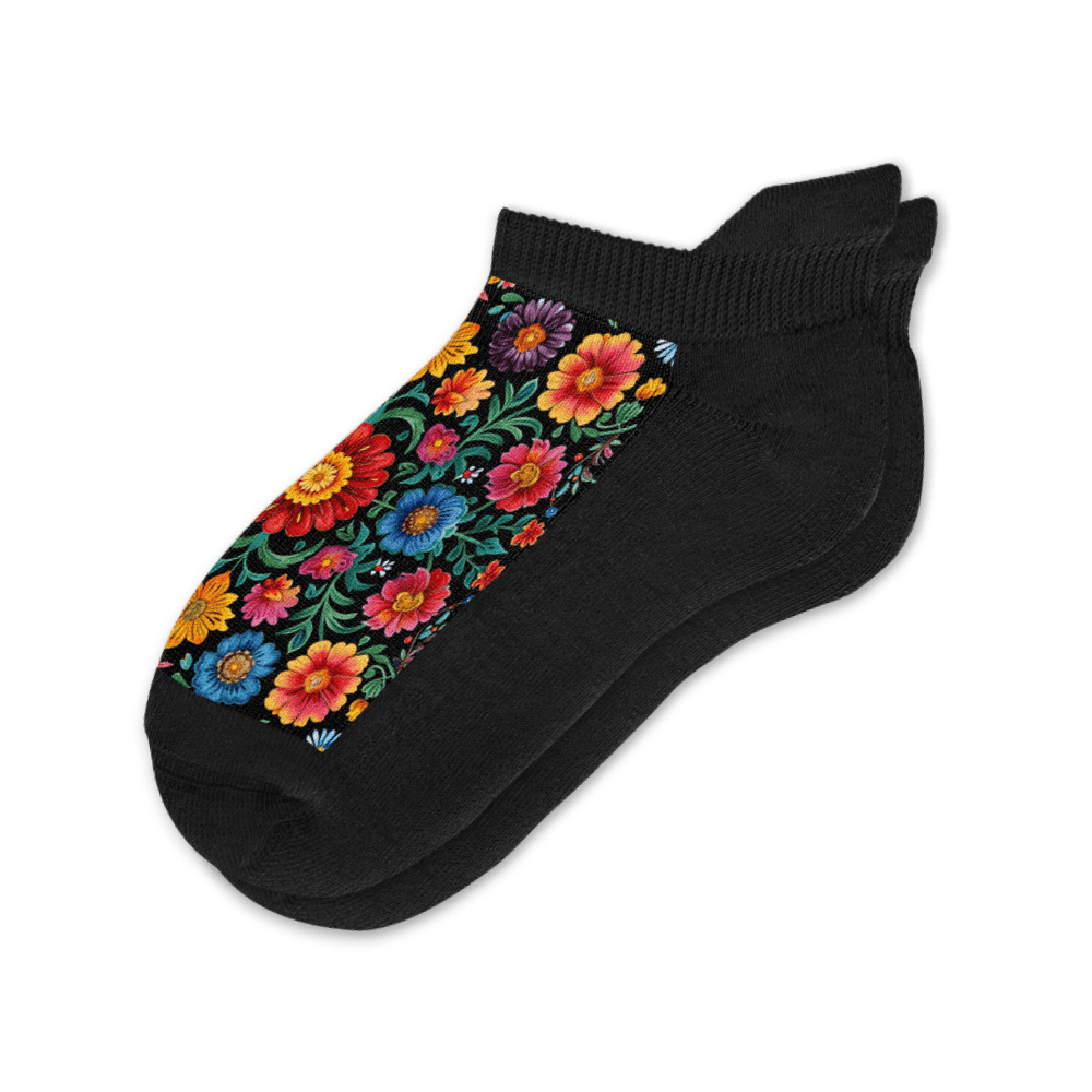 Viasox Cinco de Mayo Ankle Socks front view