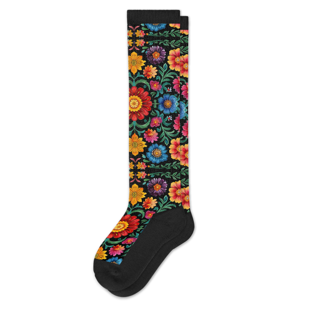 Viasox Cinco de Mayo EasyStretch Socks front view
