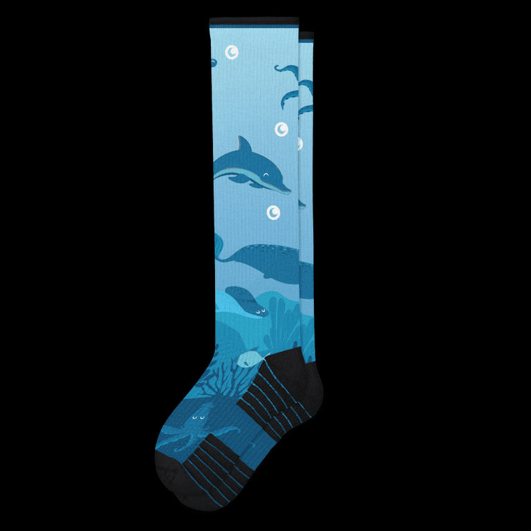 Deep Sea Compression Socks