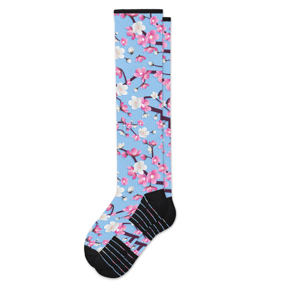 Cherry Blossom Compression Socks Viasox 6624