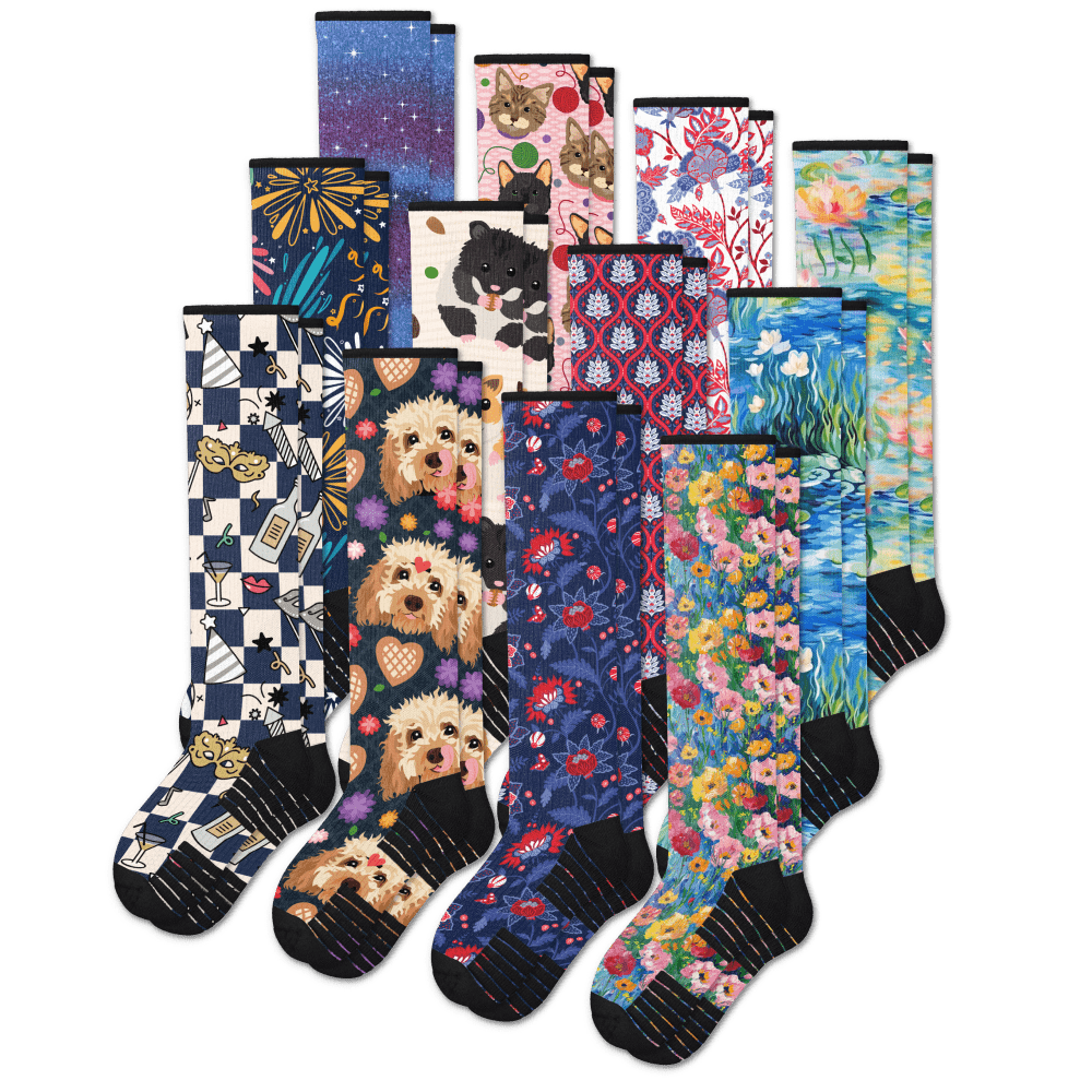Compression Socks to help with circulation and leg support – Viasox