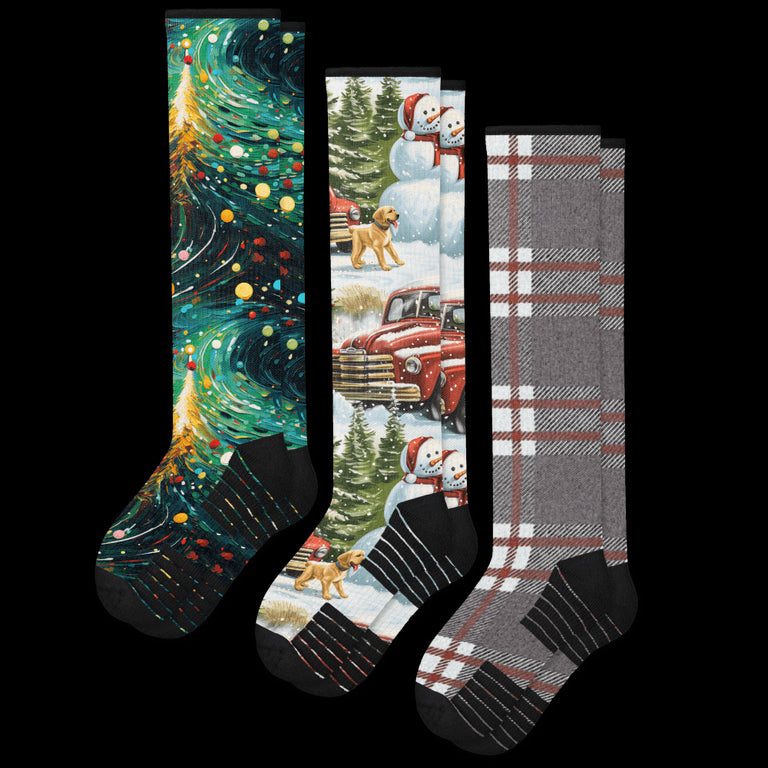 Cozy Compression Socks Bundle 3-Pack