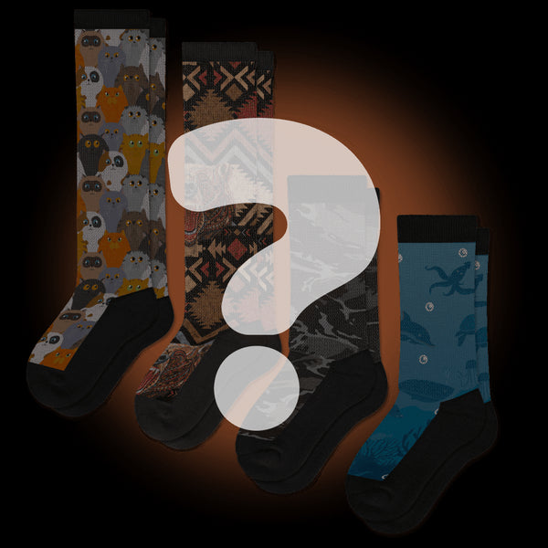 Mystery EasyStretch™ Diabetic Socks 4-Pack
