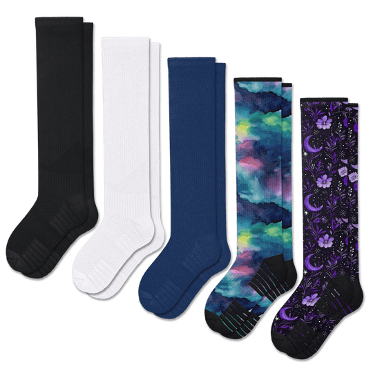 Cosmic Classics Compression Socks Bundle 5-Pack