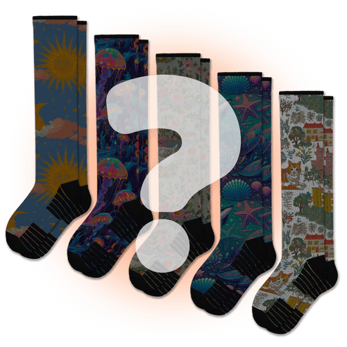 Mystery Compression Socks Bundle 5-Pack