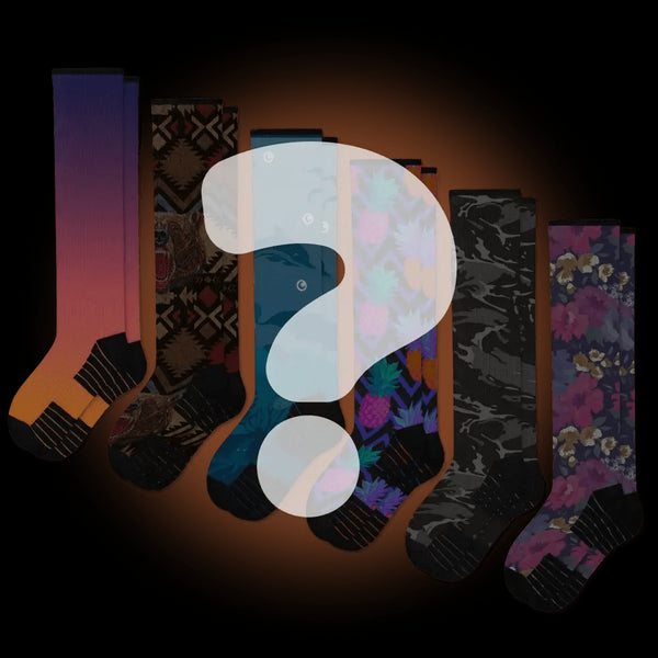 Mystery Compression Socks Bundle 6-Pack