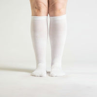 Compression socks white
