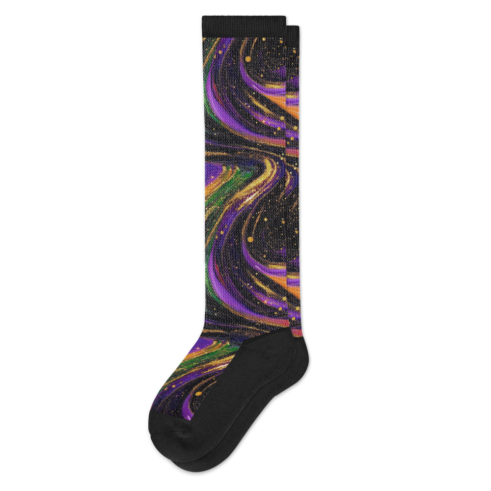 Cosmic Swirl EasyStretch™ Socks