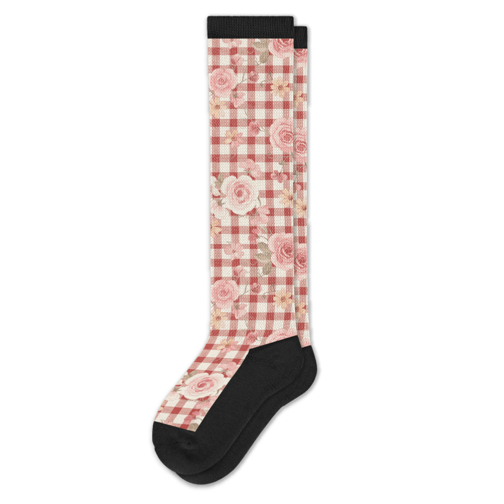 Cottage Rose EasyStretch™ Socks