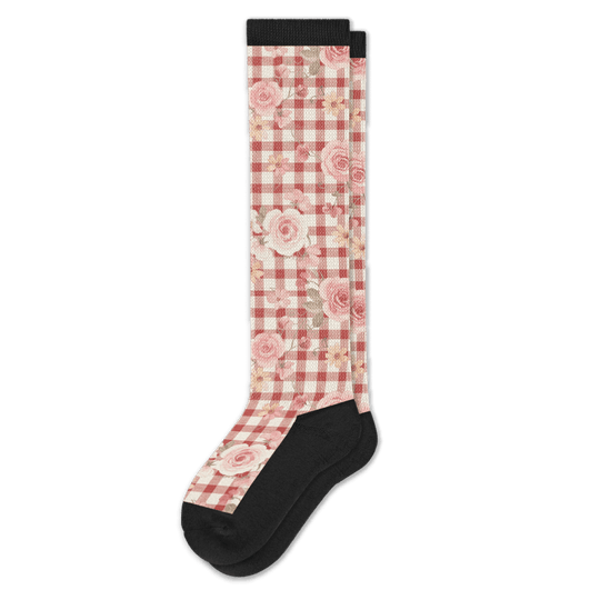 Cottage Rose EasyStretch™ Socks